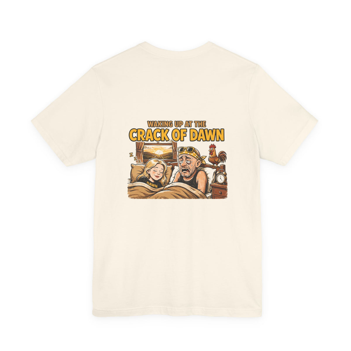 Back of shirt - main design