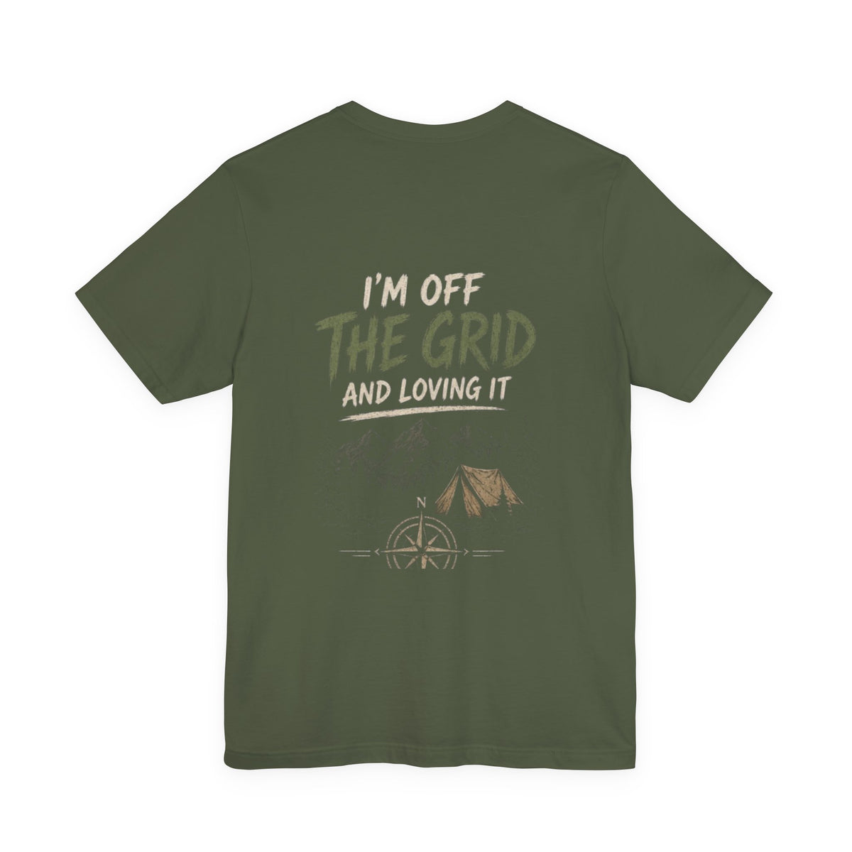 Back of shirt - main design