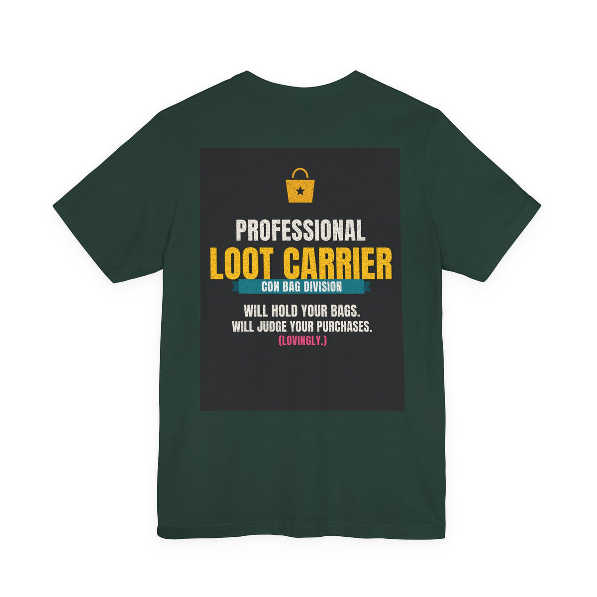 Back of shirt - main design