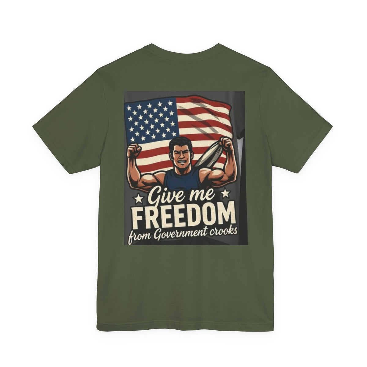 Back of shirt - main design