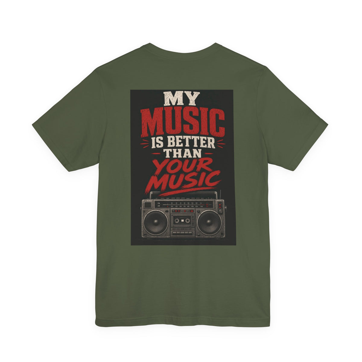 My Music Is Better Than Your Music — Heavy Metal Tee