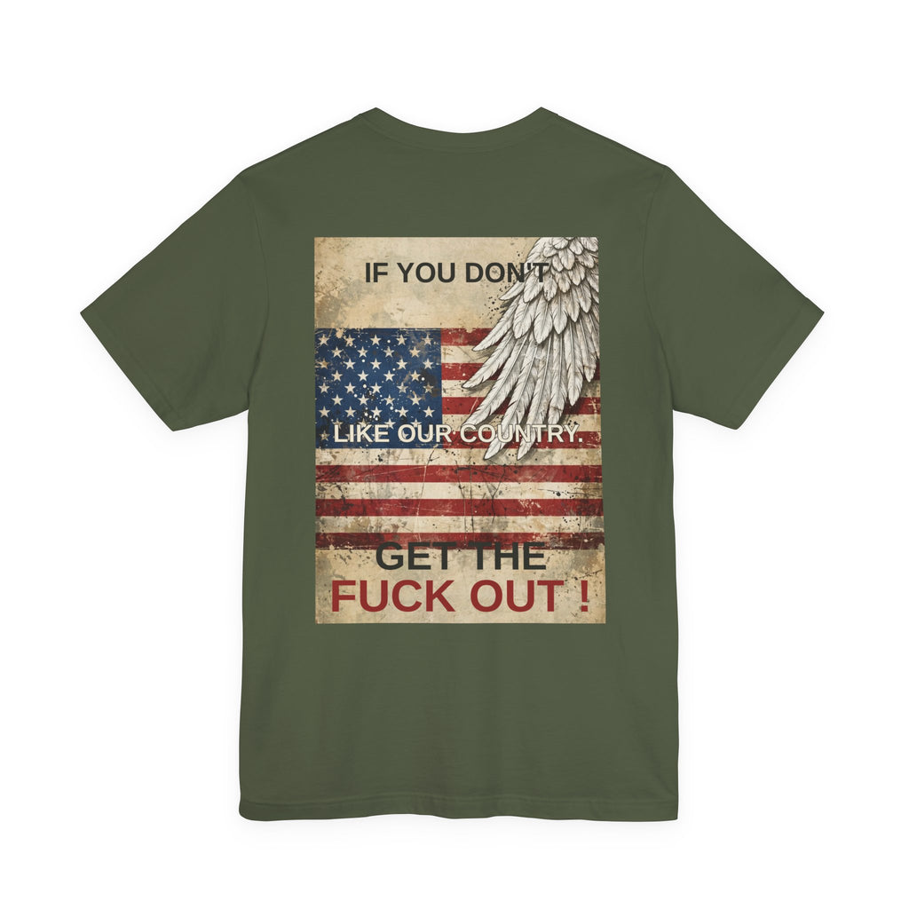 Back of shirt - main design