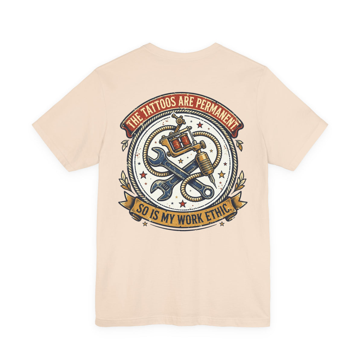 Back of shirt - main design
