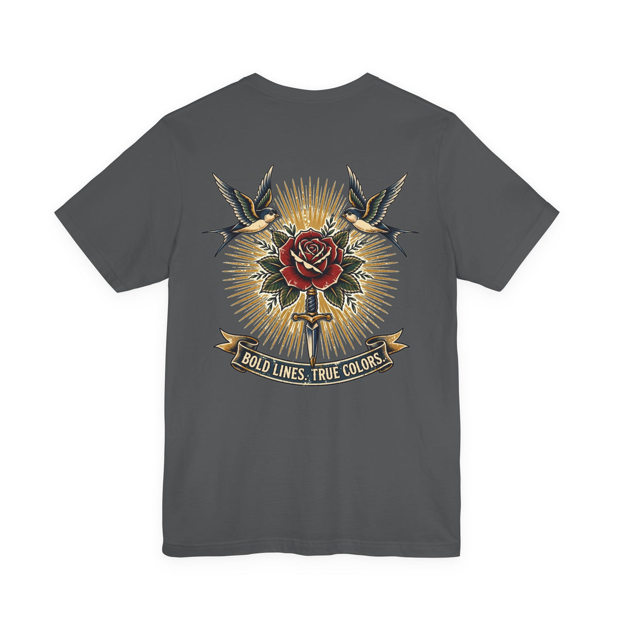 Bold Lines. True Colors. — Tattoo Tee