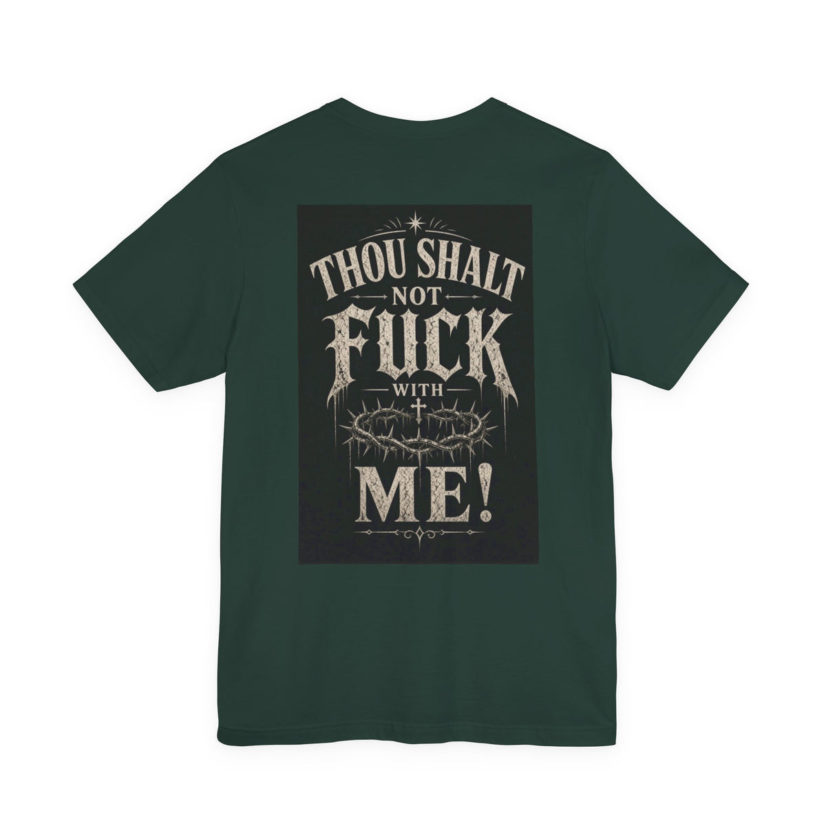 Back of shirt - main design