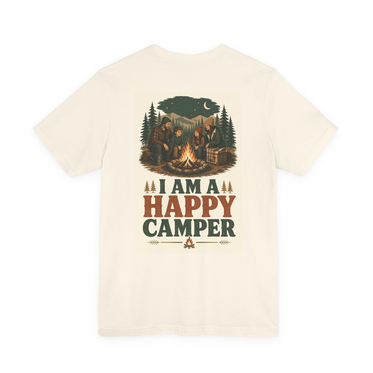I Am a Happy Camper — Camping Tee