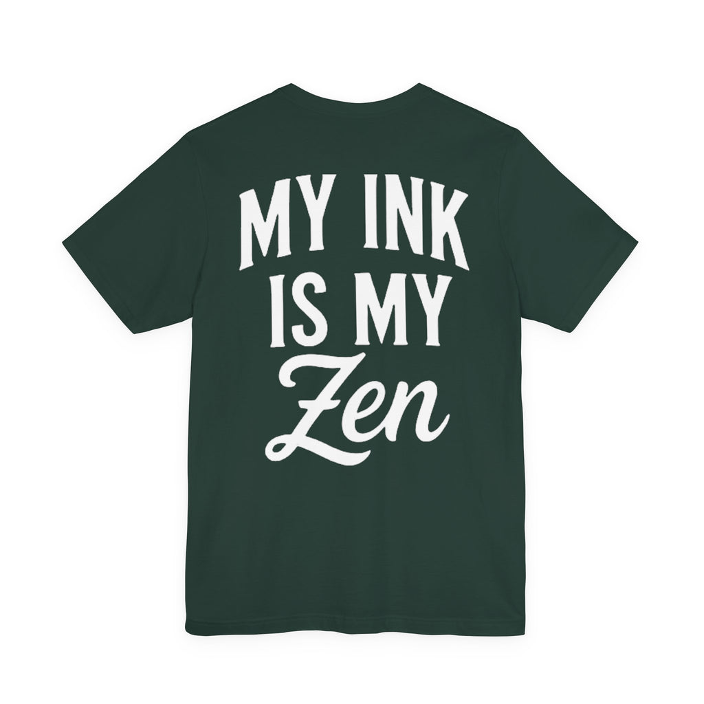 Back of shirt - main design