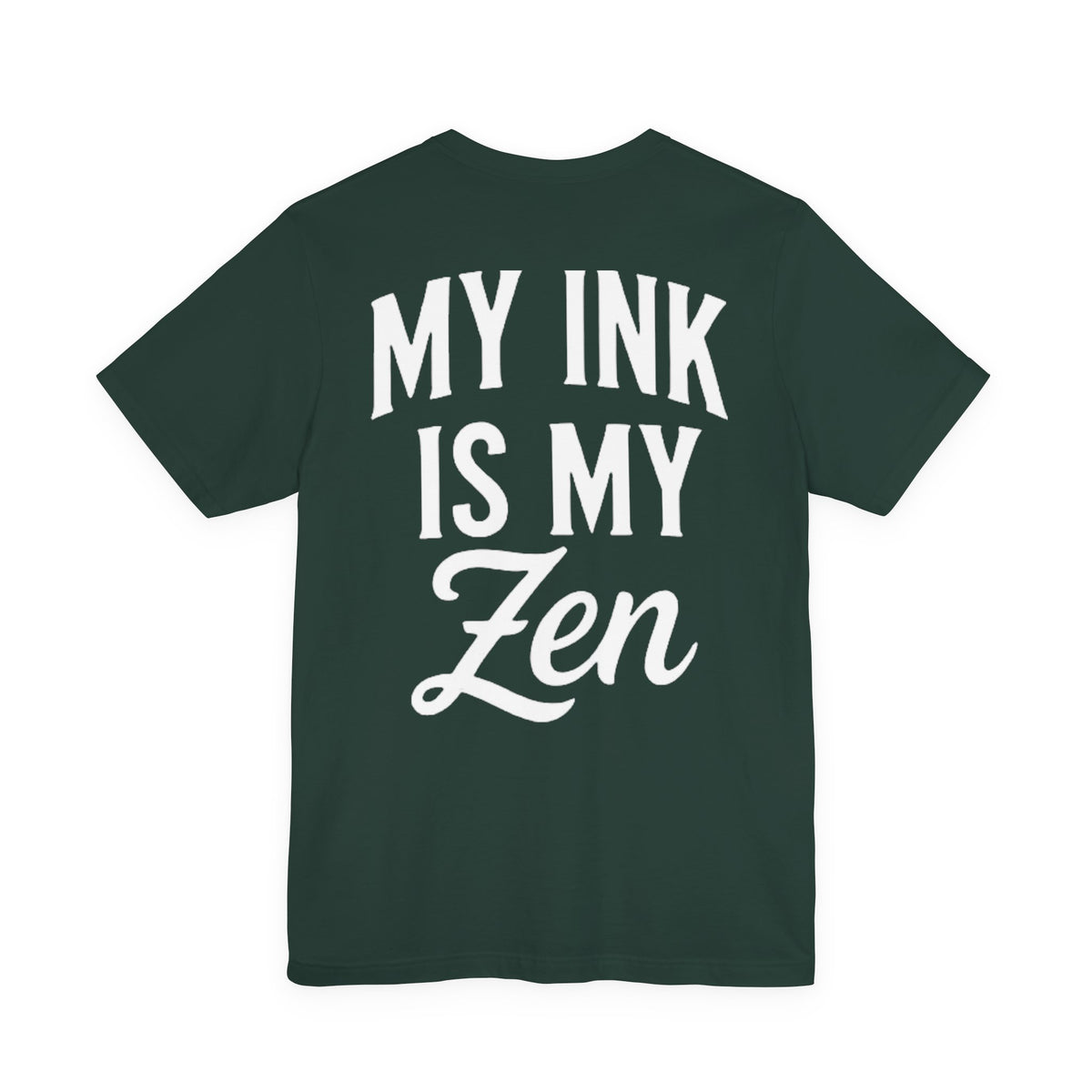 Back of shirt - main design