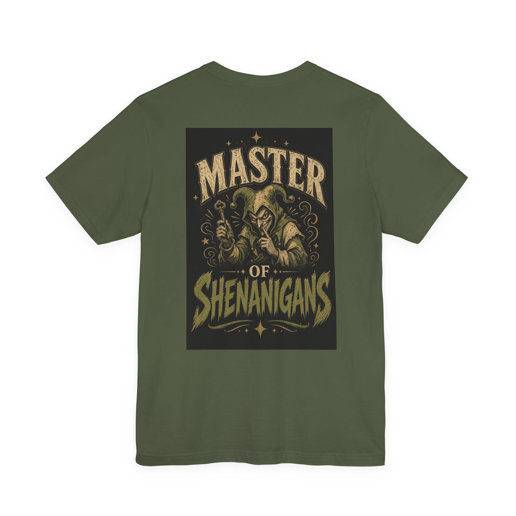 Master of Shenanigans — Funny Dad Tee