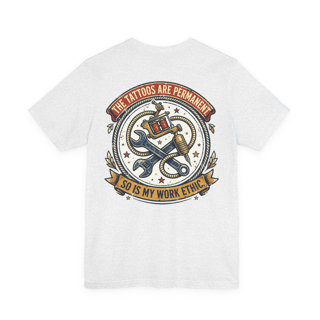 Back of shirt - main design