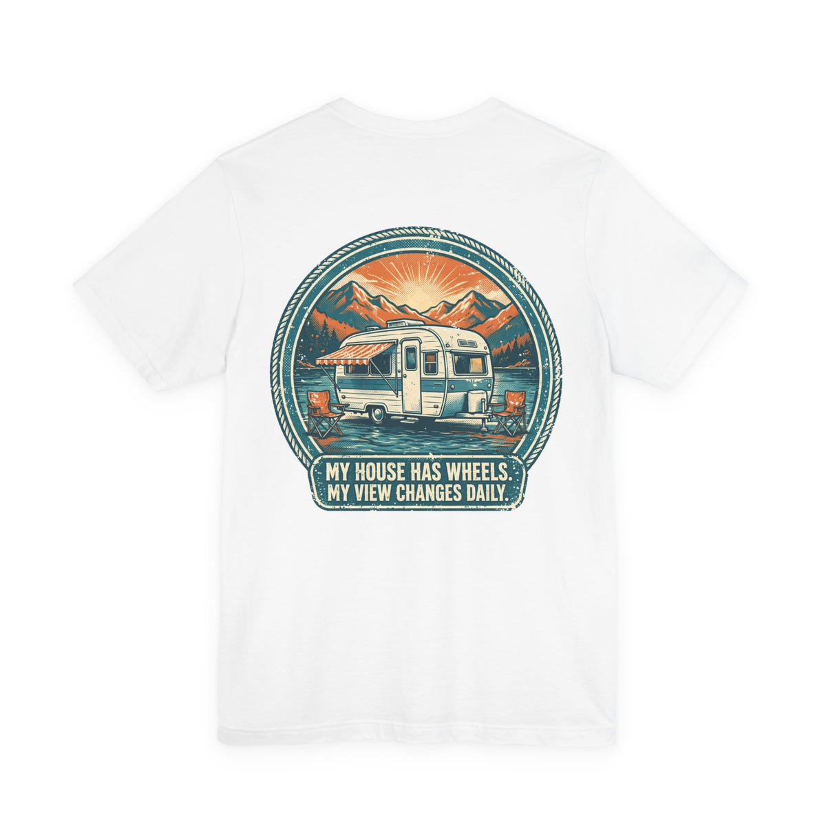 Back of shirt - main design