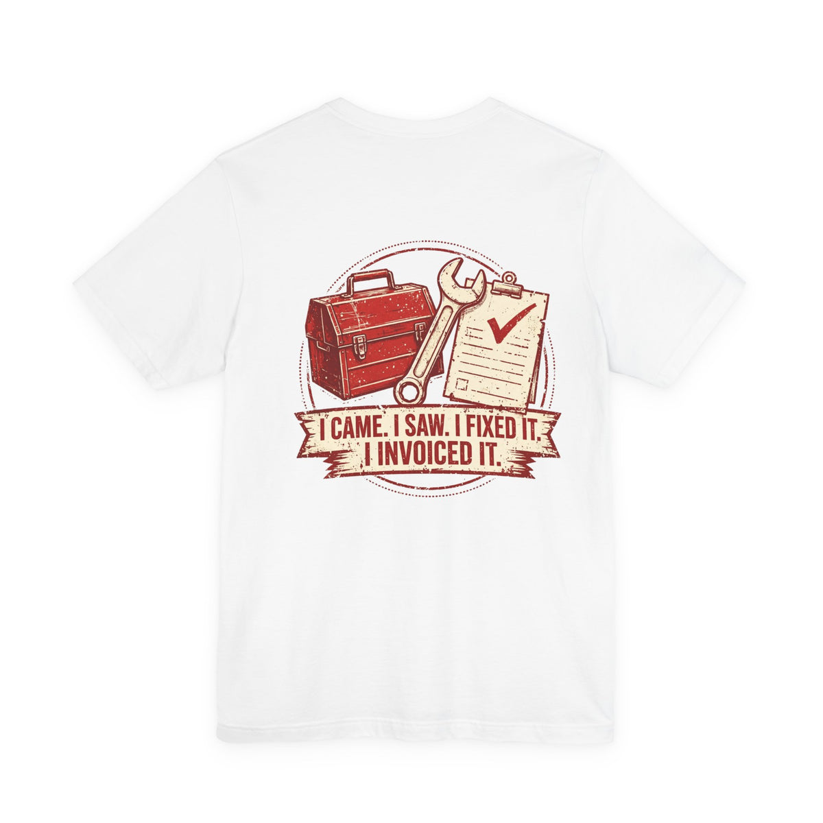 Back of shirt - main design