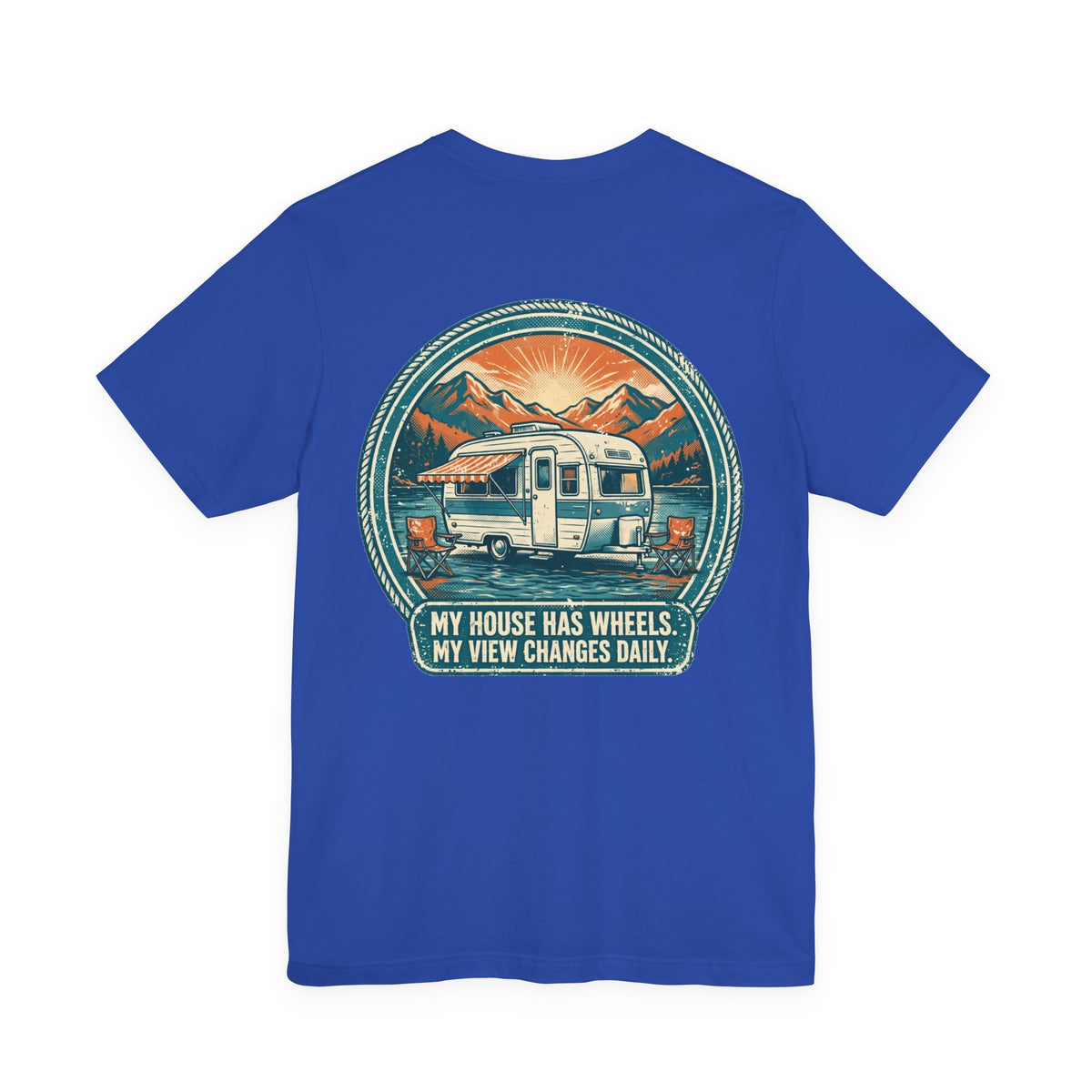 My House Has Wheels — Camping Tee