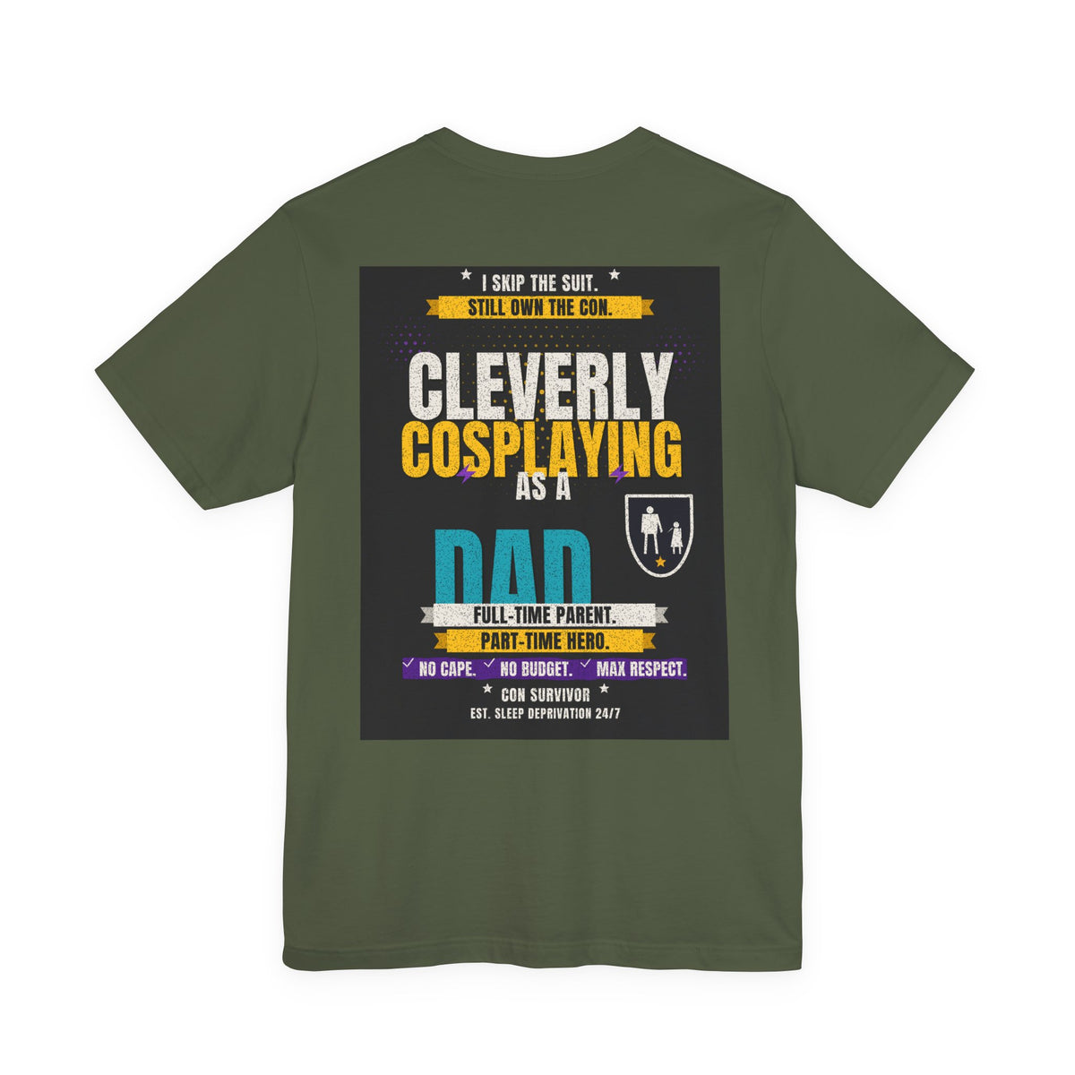 Back of shirt - main design