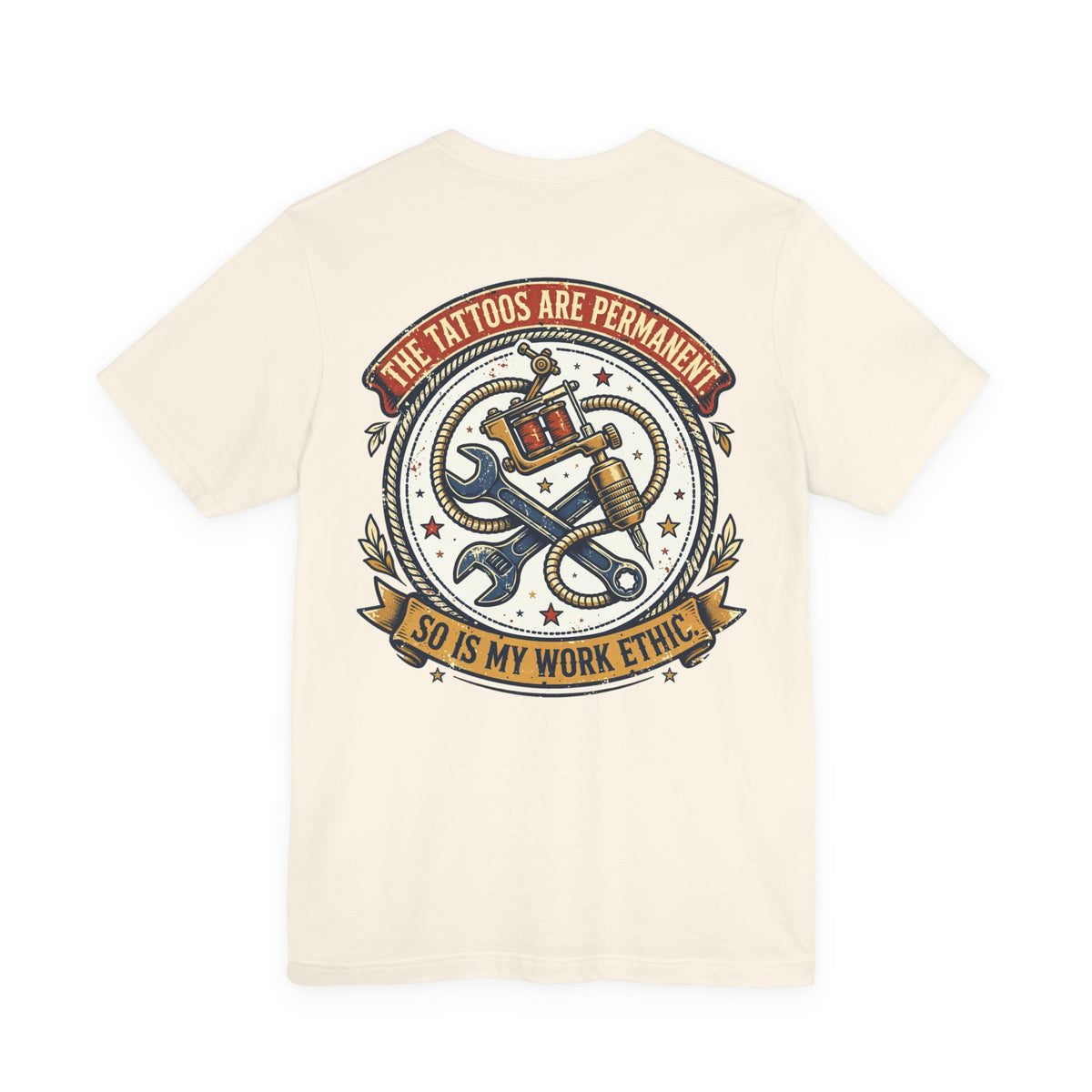 Back of shirt - main design