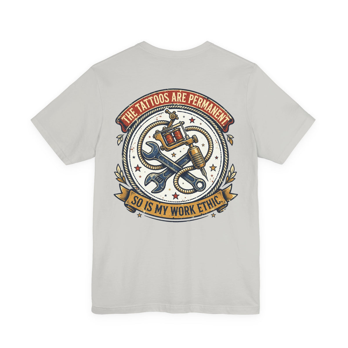 Back of shirt - main design