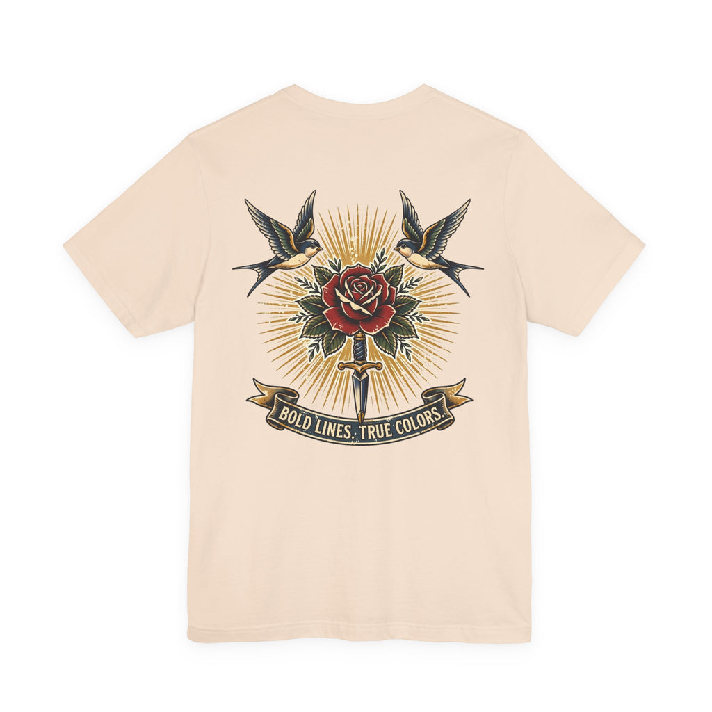 Bold Lines. True Colors. — Tattoo Tee