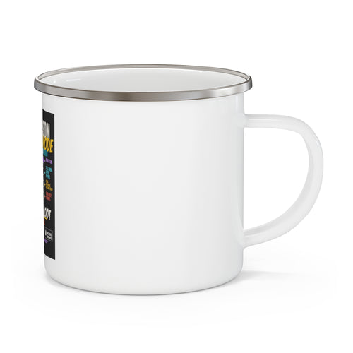 Con Season Survival Mode — Enamel Camp Mug