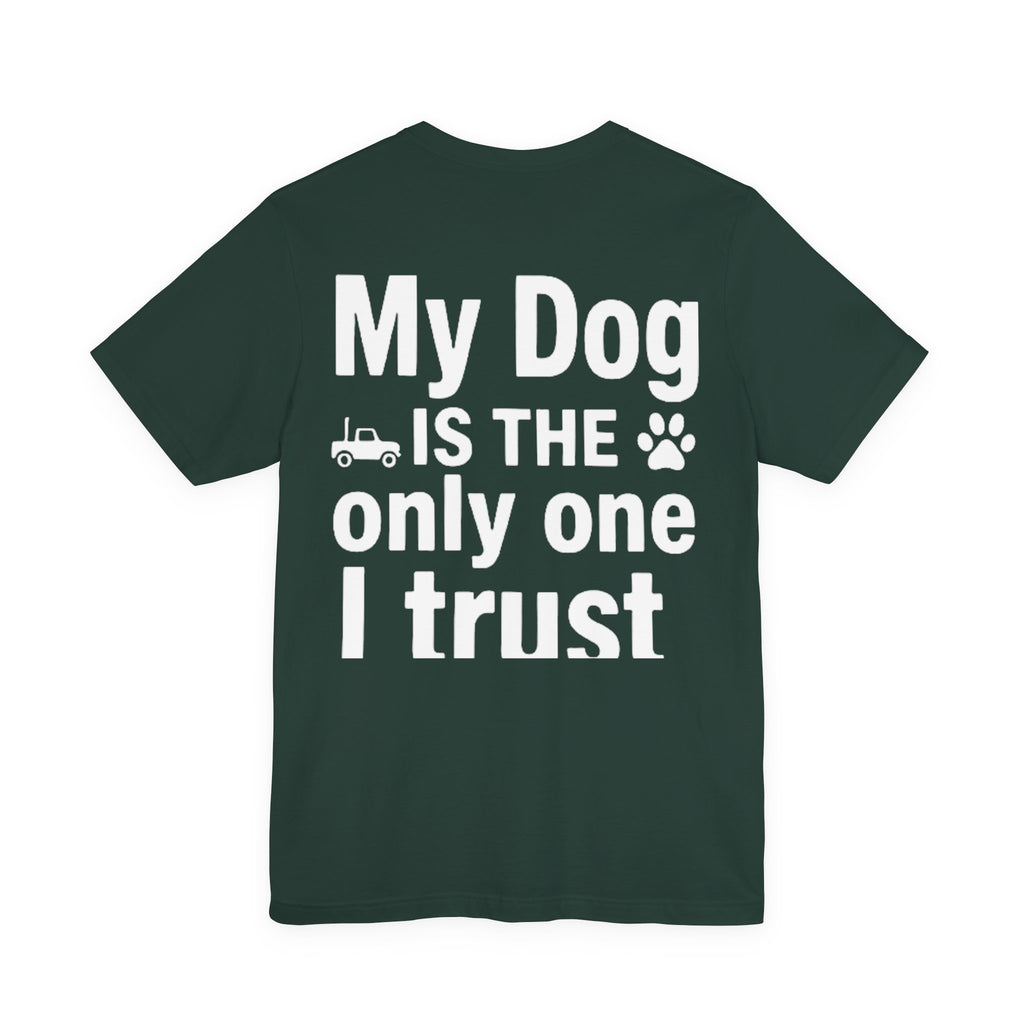 Back of shirt - main design