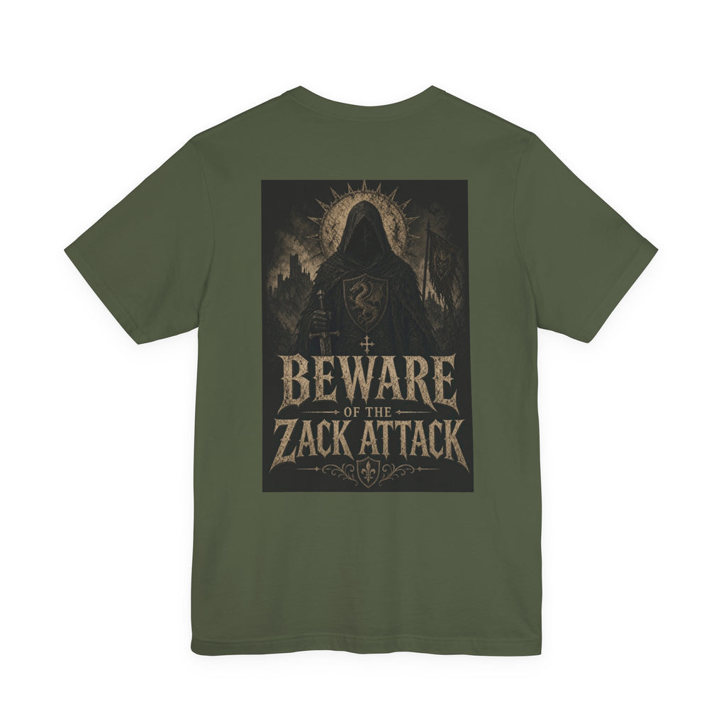 Beware Of The Zack Attack — Heavy Metal Tee