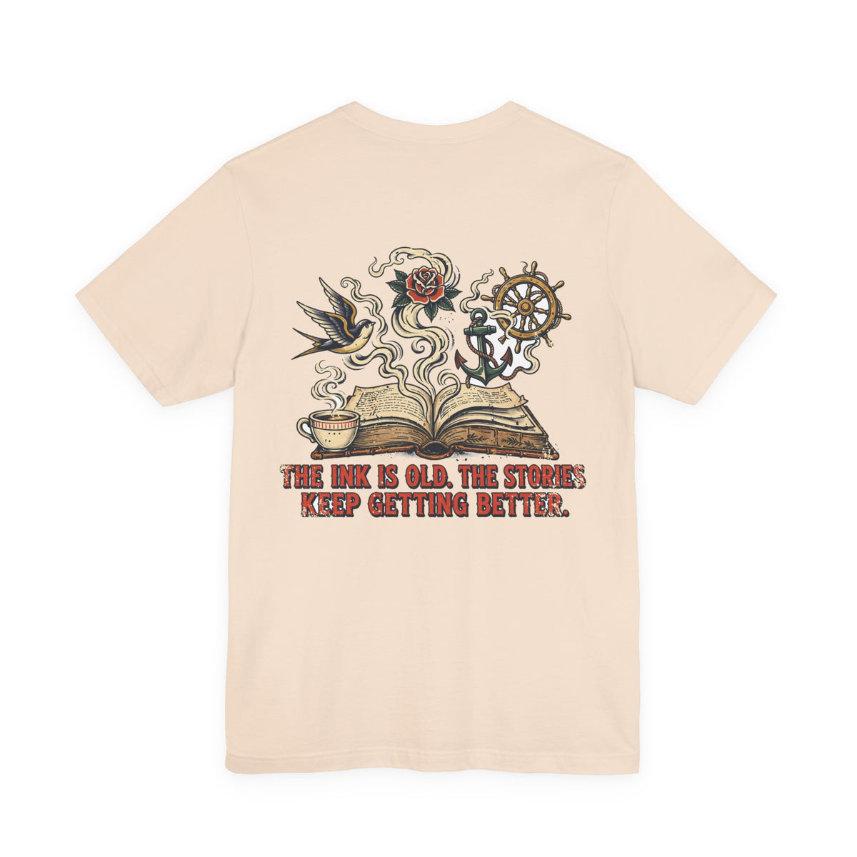 Back of shirt - main design