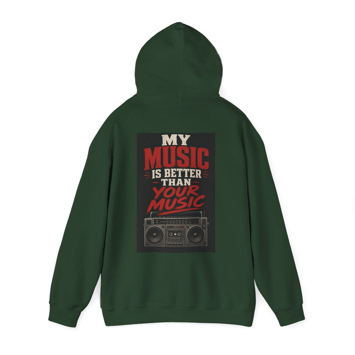 My Music Is Better Than Your Music — Heavy Metal Hoodie