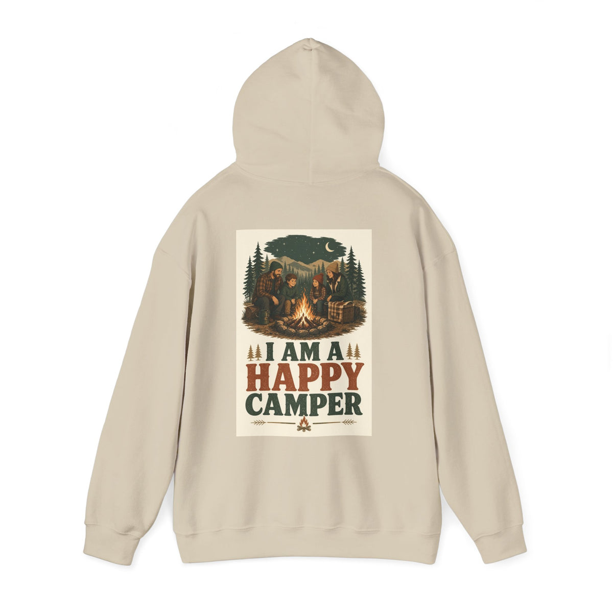 I Am a Happy Camper — Camping Hoodie