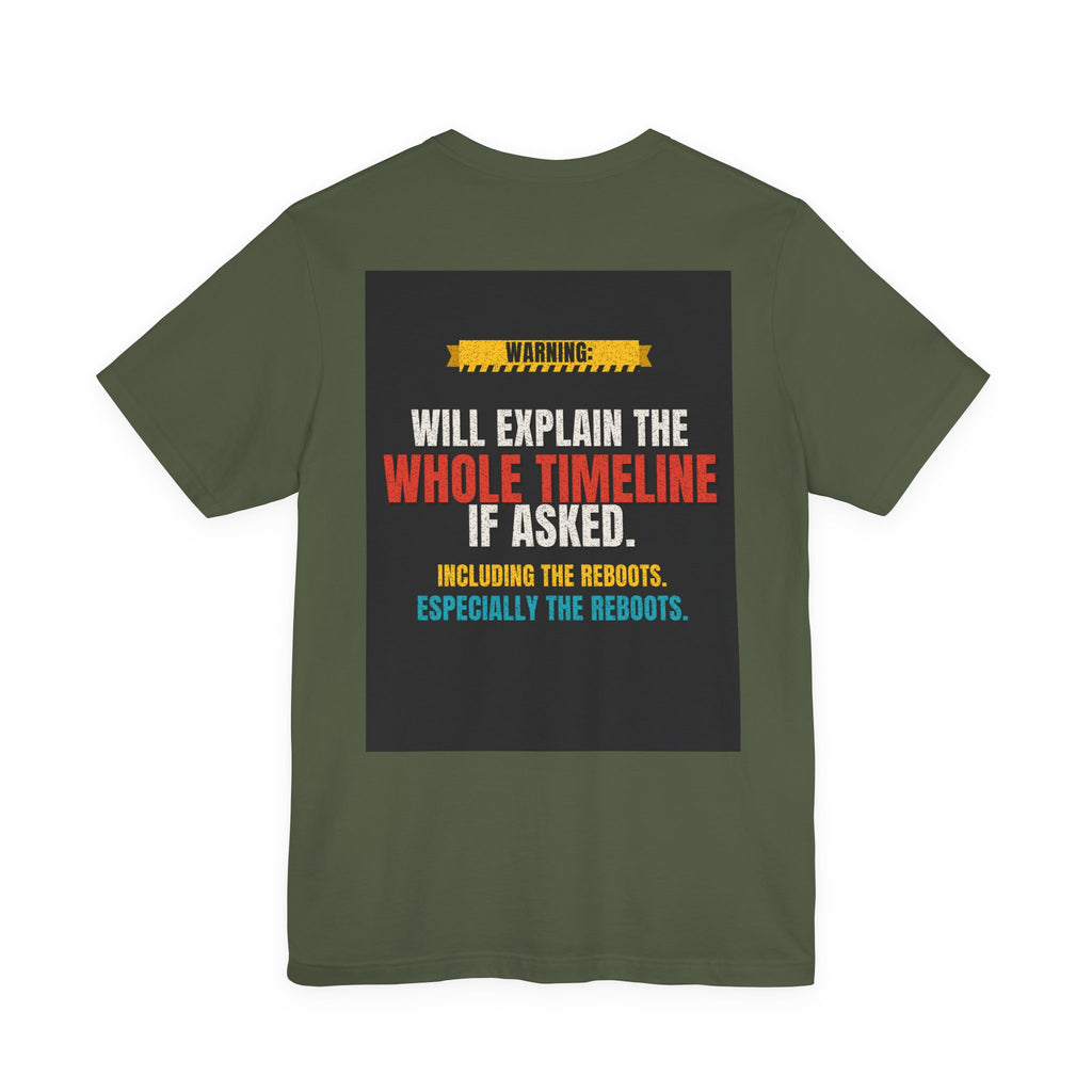 Back of shirt - main design