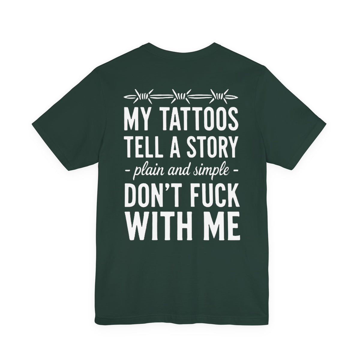 Back of shirt - main design