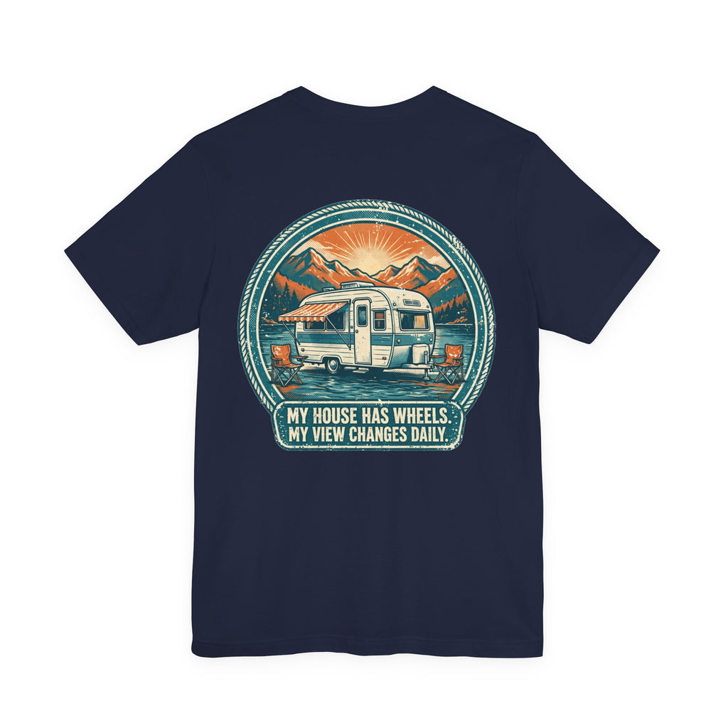 My House Has Wheels — Camping Tee