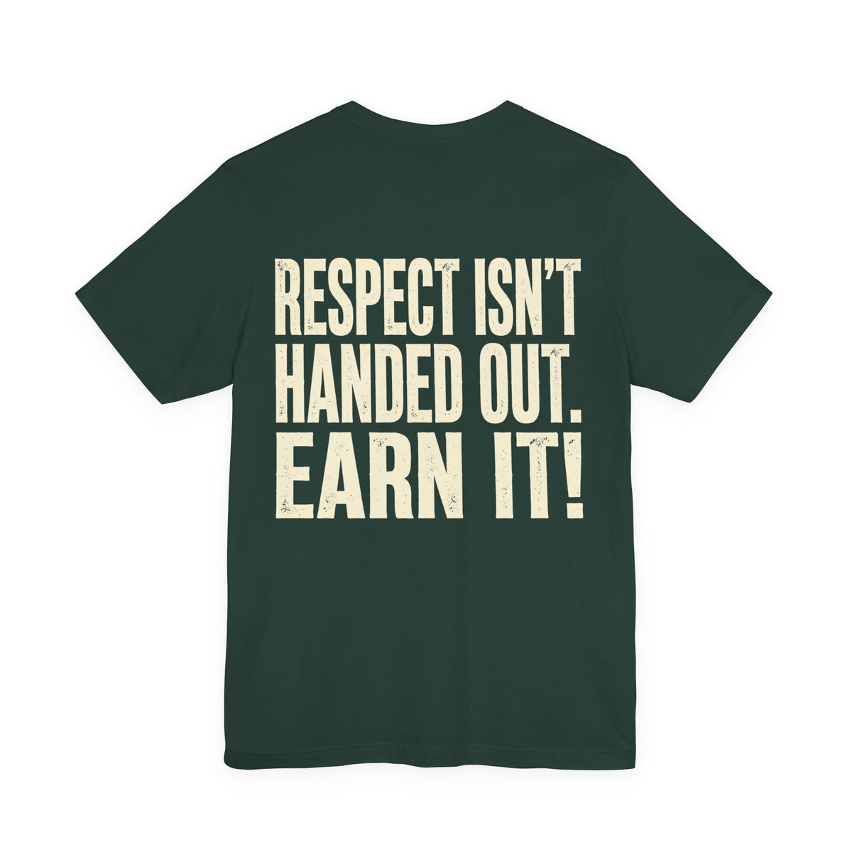 Back of shirt - main design