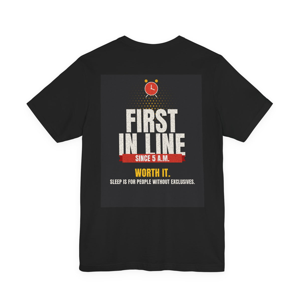Back of shirt - main design