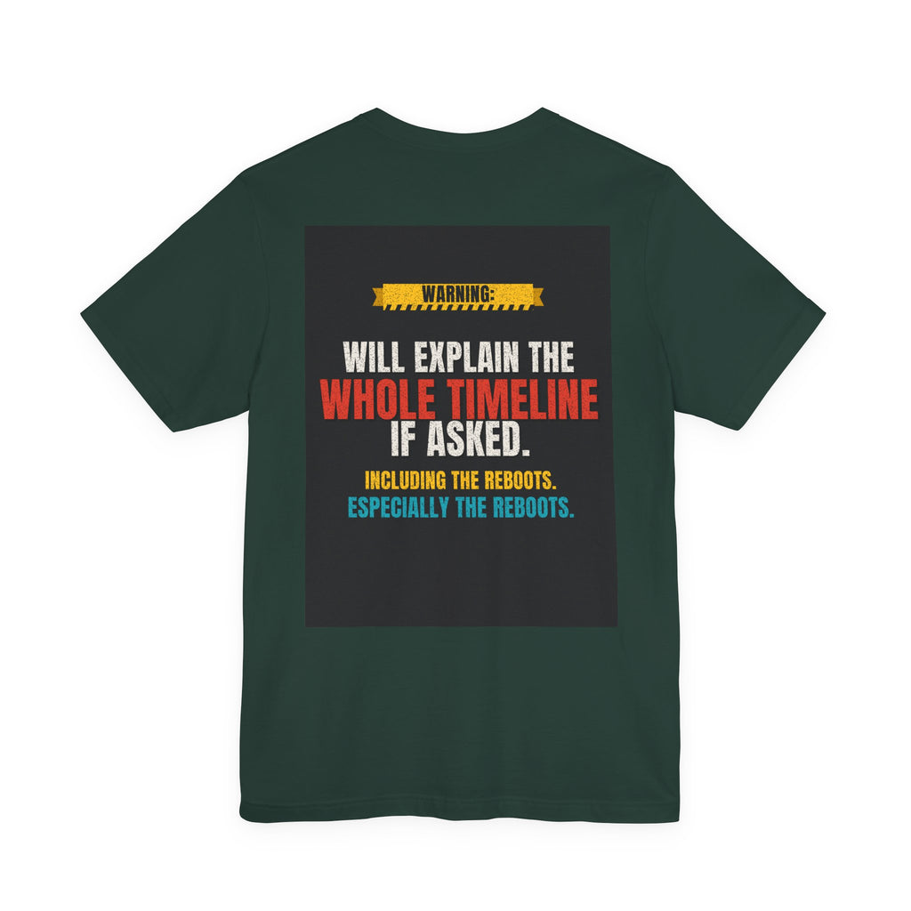 Back of shirt - main design