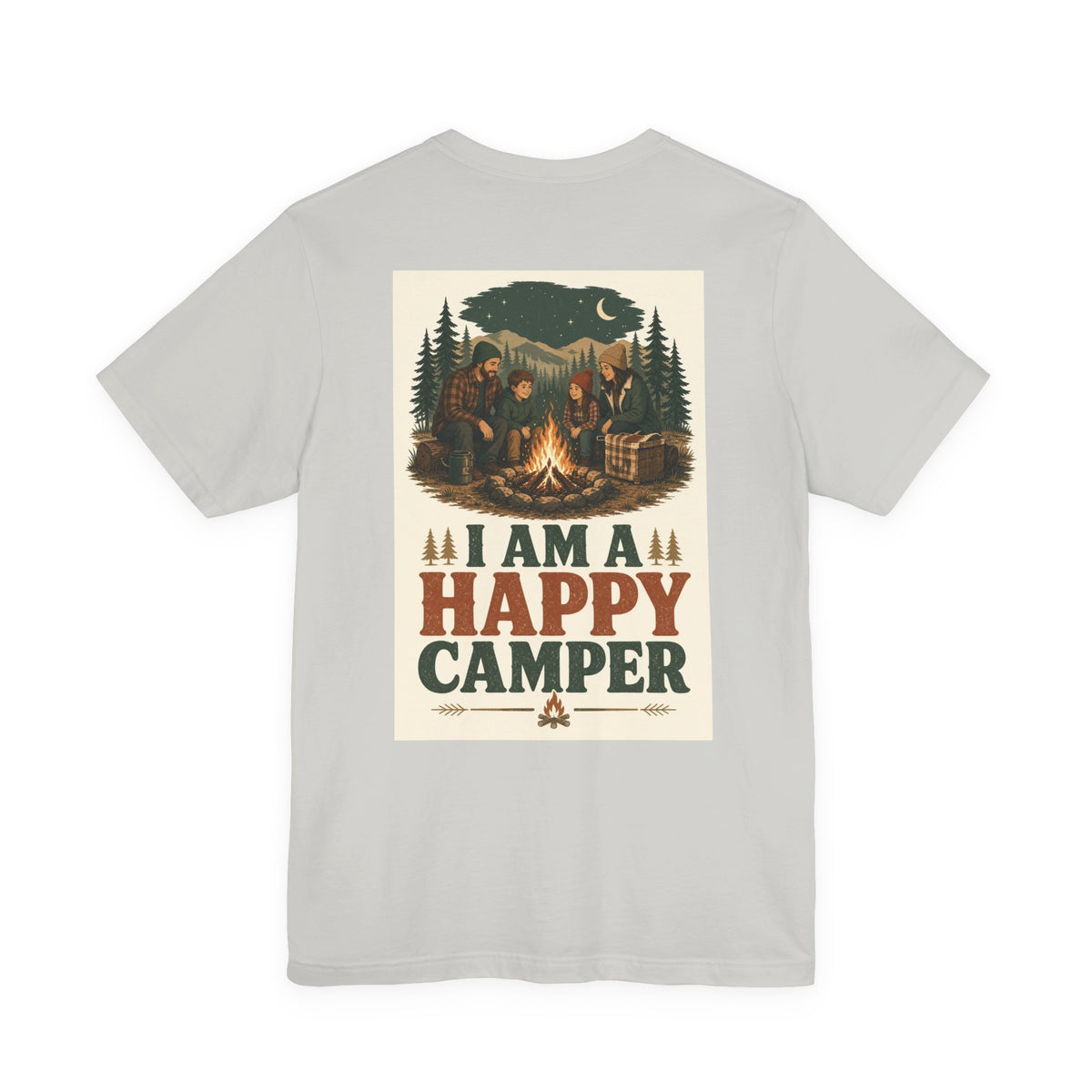 I Am a Happy Camper — Camping Tee