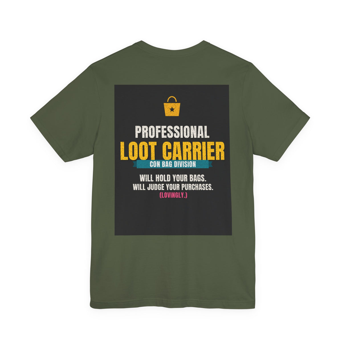 Back of shirt - main design
