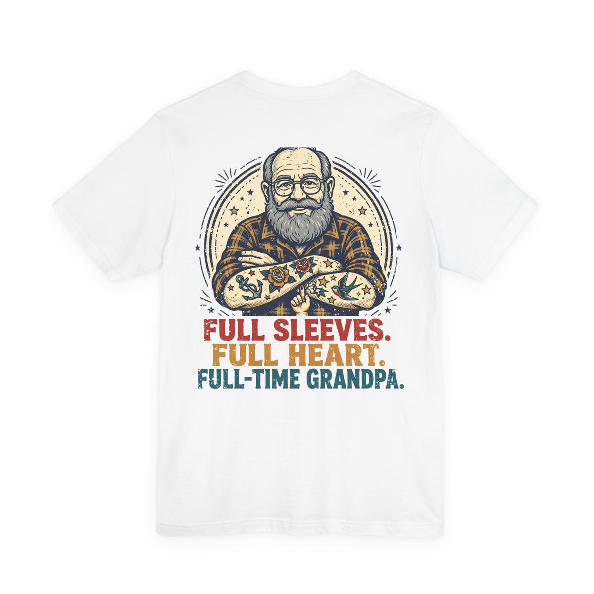 Back of shirt - main design
