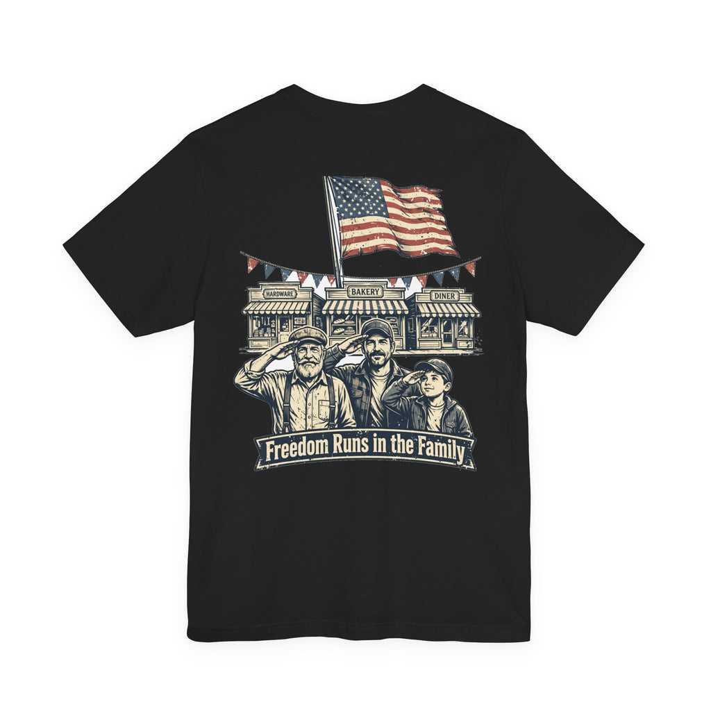 Back of shirt - main design