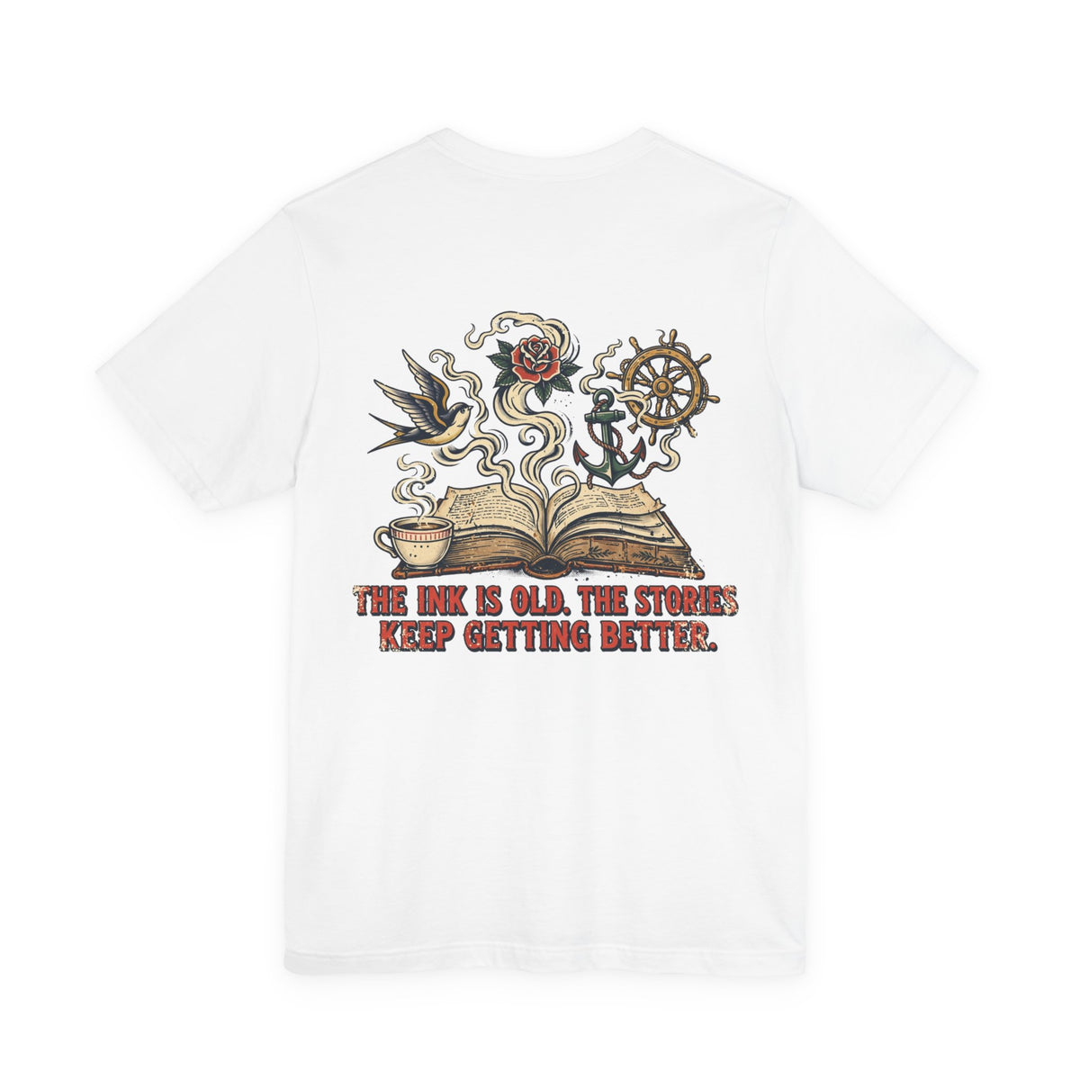 Back of shirt - main design