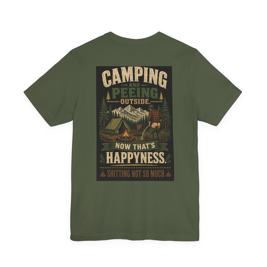 Camping and Peeing Outside — Camping Tee