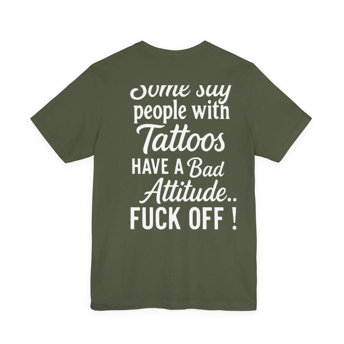 Back of shirt - main design
