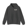 Front of shirt - small Delano Ink logo on the chest