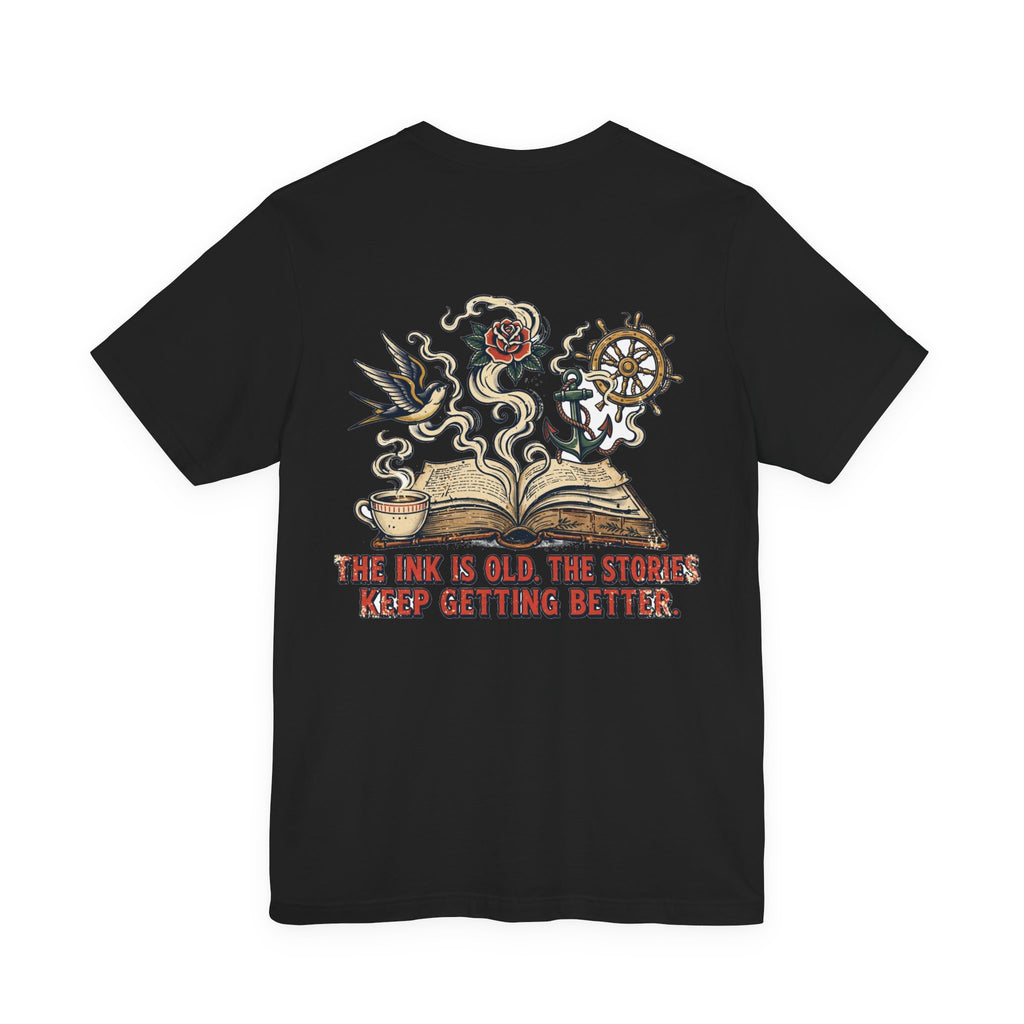Back of shirt - main design