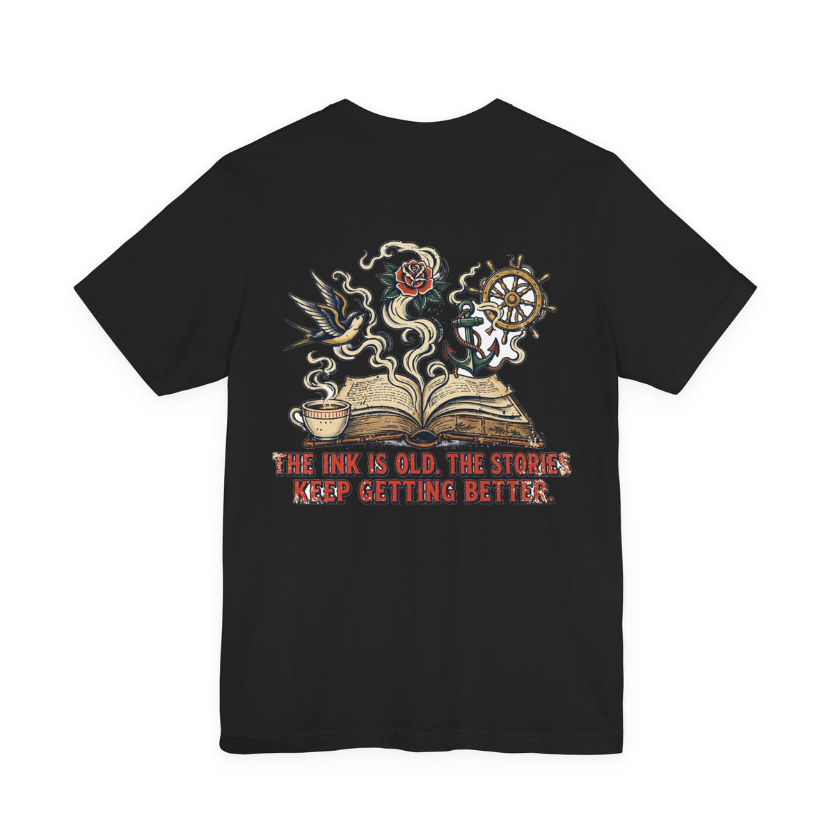 Back of shirt - main design